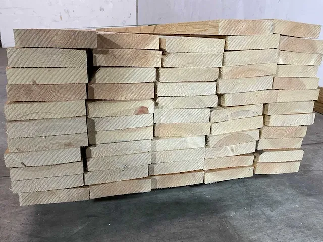 Vuren lat - 400x12x2,5 cm (57x) - afbeelding 4 van  6