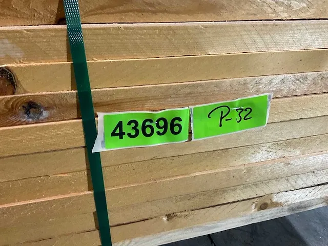 Vuren lat - 400x12x2,5 cm (57x) - afbeelding 6 van  6