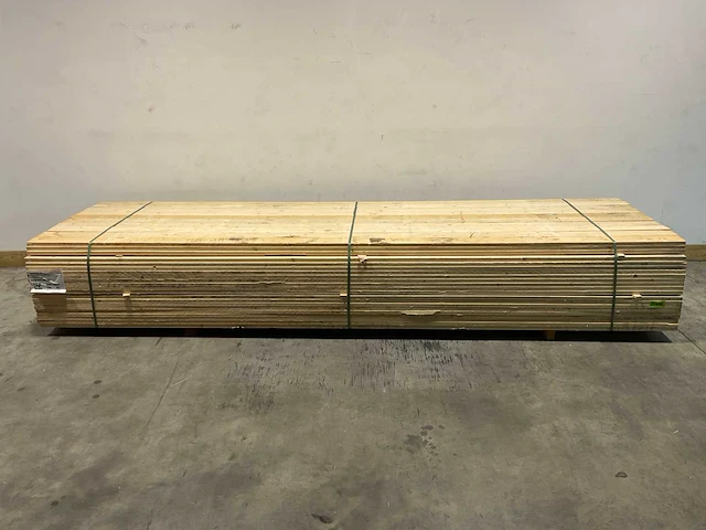 Vuren lat 390x10x2,2 cm (100x) - afbeelding 2 van  6