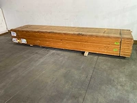 Vuren lat 390x9,5x1,8 cm (125x) - afbeelding 1 van  5