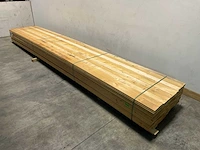 Vuren lat 540x10x2,2 cm (90x) - afbeelding 1 van  5