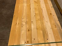 Vuren lat 540x10x2,2 cm (90x) - afbeelding 3 van  5