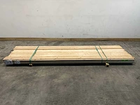 Vuren lat geschaafd 360x4,2x2 cm (136x) - afbeelding 2 van  7