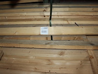 Vuren latten 9,5x36x3900mm op schap. ca. 1250 stuks. - afbeelding 2 van  3