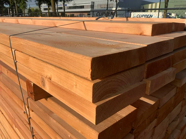Vuren ligger 4000x195x45mm (131x) - afbeelding 6 van  9