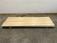 Vuren mastiekschroot 300x10x2,2 cm (52x) - afbeelding 2 van  7