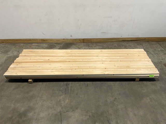 Vuren mastiekschroot 300x10x2,2 cm (52x) - afbeelding 2 van  7