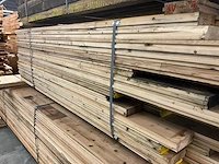 Vuren messing en groef plank - afbeelding 2 van  3