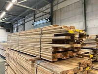 Vuren messing en groef vloerplank - afbeelding 1 van  3