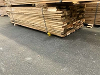 Vuren messing en groef vloerplank - afbeelding 1 van  3