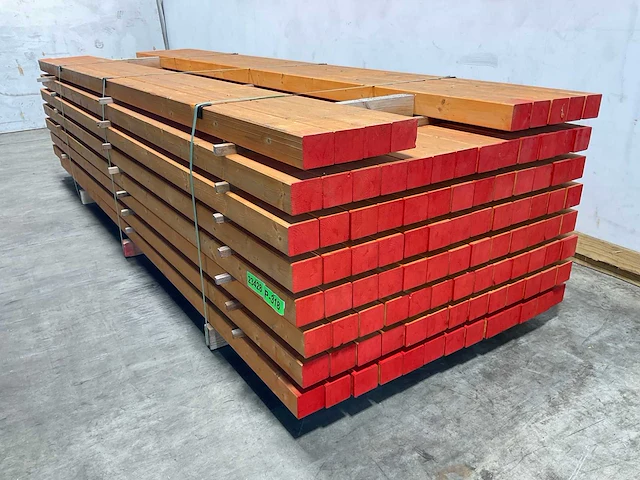 Vuren metselprofiel behandeld 295x7,6x6,6 cm (50x) - afbeelding 5 van  7