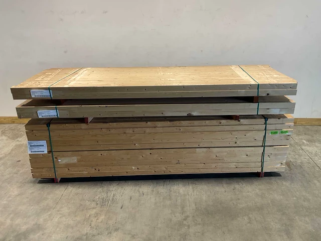 Vuren metselprofiel onbehandeld 295x7,6x6,6 cm (50x) - afbeelding 2 van  7