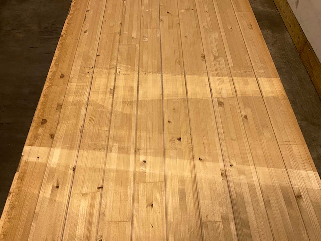 Vuren metselprofiel onbehandeld 325x7,6x6,6 cm (22x) - afbeelding 4 van  7