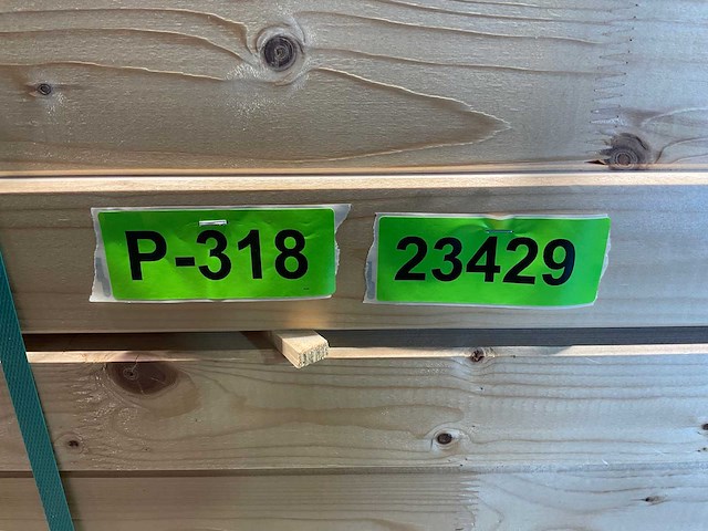 Vuren metselprofiel onbehandeld 325x7,6x6,6 cm (22x) - afbeelding 7 van  7