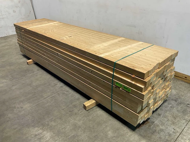 Vuren metselprofiel onbehandeld 325x7,6x6,6 cm (50x) - afbeelding 1 van  7