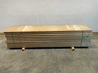 Vuren metselprofiel onbehandeld 325x7,6x6,6 cm (50x) - afbeelding 2 van  7