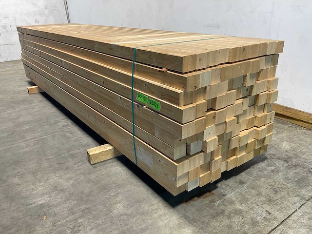 Vuren metselprofiel onbehandeld 325x7,6x6,6 cm (50x) - afbeelding 5 van  7