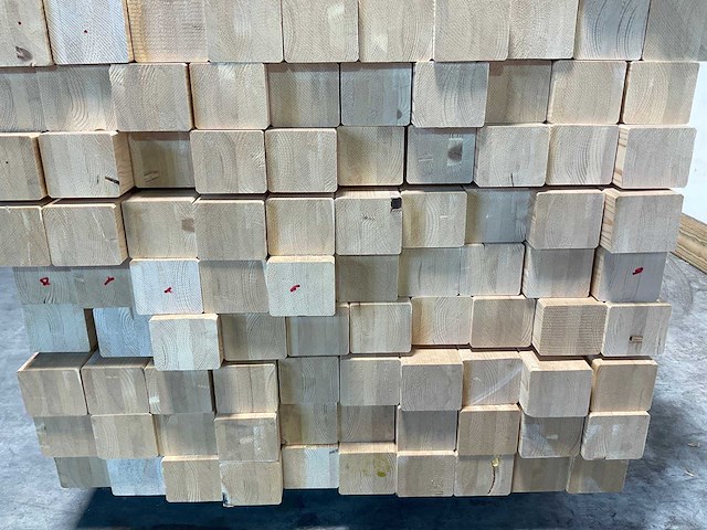 Vuren metselprofiel onbehandeld 325x7,6x6,6 cm (50x) - afbeelding 6 van  7