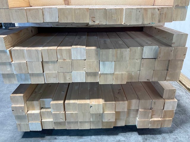 Vuren metselprofiel onbehandeld 355x7,6x6,6 cm (45x) - afbeelding 6 van  7