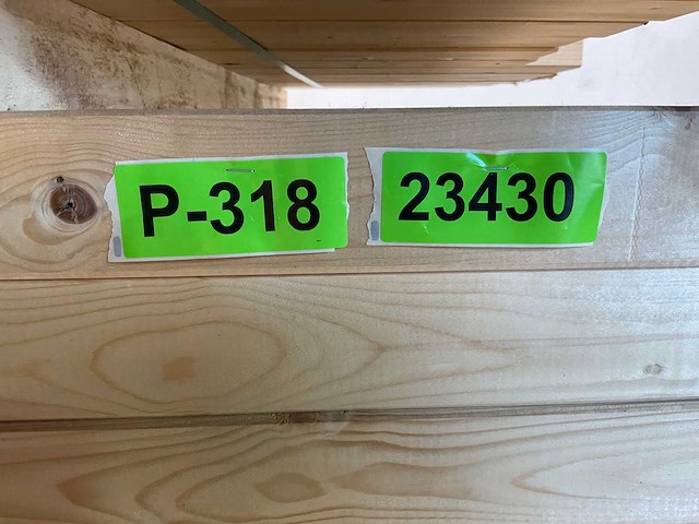 Vuren metselprofiel onbehandeld 355x7,6x6,6 cm (45x) - afbeelding 7 van  7