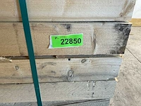 Vuren paal 300x9.8x9.8 cm (25x) - afbeelding 6 van  6