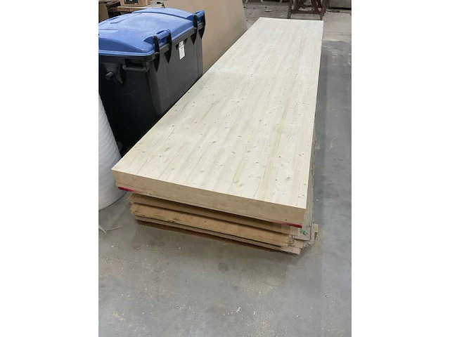 Vuren paneel 500x121x2,7 cm (5x) - afbeelding 4 van  6
