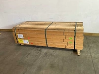 Vuren panlat 240x4,8x2,5 cm (235x) - afbeelding 1 van  6