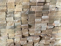 Vuren panlat 390x4,5x1,8 cm (200x) - afbeelding 4 van  6