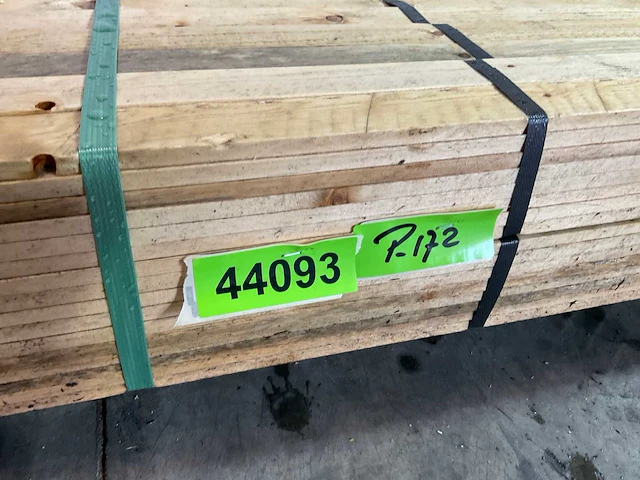 Vuren panlat 450x3,8x1,1 cm (50x) - afbeelding 4 van  4