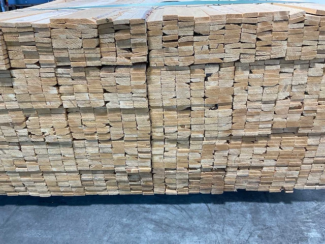 Vuren panlat geschaafd - 360x3,8x1,1 cm (720x) - afbeelding 5 van  6