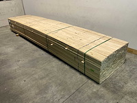 Vuren panlat geschaafd - 480x3,8x1,1 cm (450x) - afbeelding 4 van  7