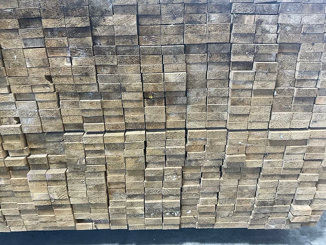 Vuren panlat geschaafd 270x5x2.2 cm (250x) - afbeelding 5 van  6