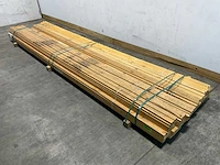 Vuren panlatten geschaafd 420x4,5x2 cm (153x) - afbeelding 1 van  7