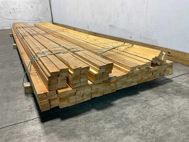 Vuren panlatten geschaafd 420x4,5x2 cm (153x) - afbeelding 5 van  7
