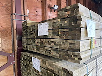 Vuren panlatten groen geïmpregneerd 3900x42x22mm (528x) - afbeelding 3 van  3