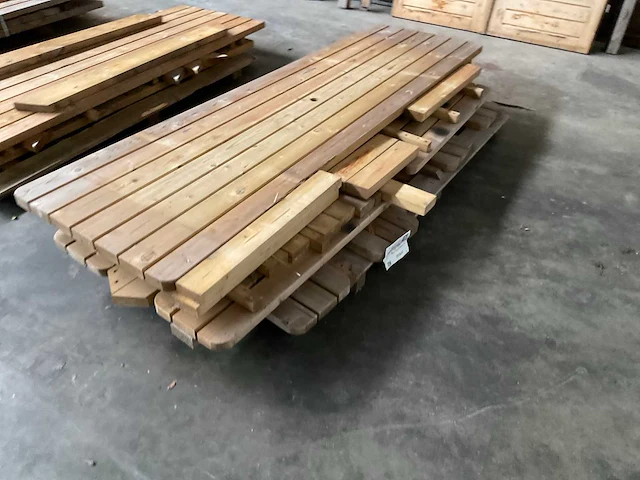 Vuren picknicktafel met open instap - 240x70x78 cm - afbeelding 3 van  8