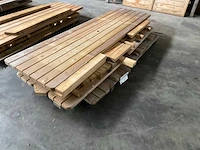 Vuren picknicktafel met open instap - 240x70x78 cm - afbeelding 3 van  8