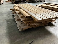 Vuren picknicktafel met open instap - 240x70x78 cm - afbeelding 5 van  8