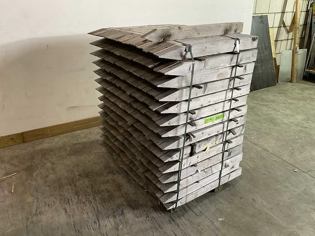 Vuren piketpaal gepunt 80x7,5x5 cm (308x) - afbeelding 2 van  5