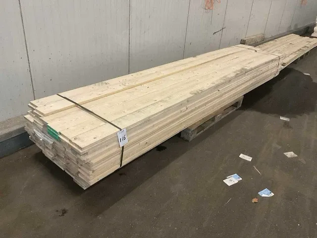Vuren plank (102x) - afbeelding 1 van  4