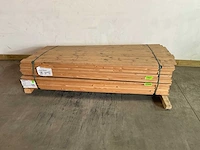 Vuren plank 210x9,5x1,8 cm (100x)
