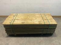 Vuren plank 225x13,8x1,7 cm (384x) - afbeelding 1 van  8