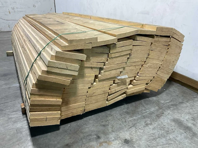 Vuren plank 250x20x3 cm (106x) - afbeelding 3 van  5