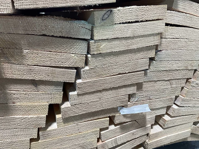 Vuren plank 250x20x3 cm (106x) - afbeelding 4 van  5