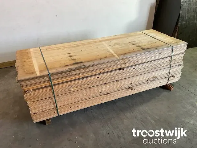 Vuren plank 270x12x1.8 cm - afbeelding 4 van  9