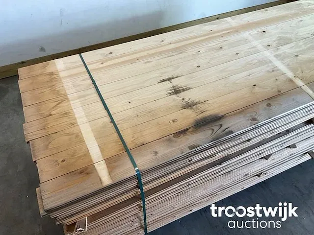 Vuren plank 270x12x1.8 cm - afbeelding 6 van  9