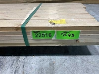 Vuren plank 270x7x2 cm (30x) - afbeelding 2 van  6