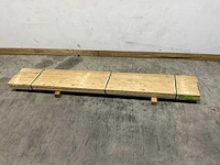 Vuren plank 270x7x2 cm (30x) - afbeelding 3 van  6