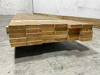 Vuren plank 270x7x2 cm (30x) - afbeelding 4 van  6