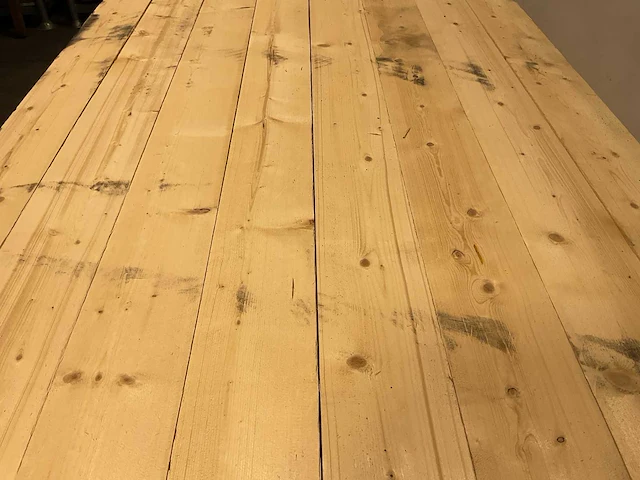 Vuren plank 300x12,5x3 cm (150x) - afbeelding 3 van  5